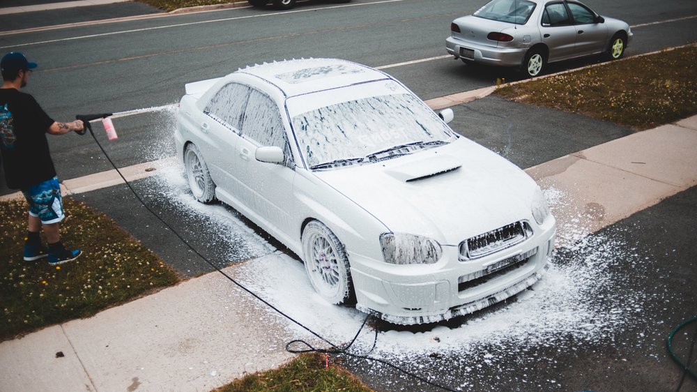 auto waschen ohne wasser